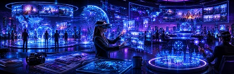 AR and VR experiences for news platforms